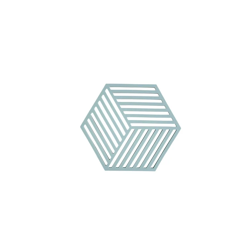 Zone Denmark Untersetzer Hexagon Fog blue