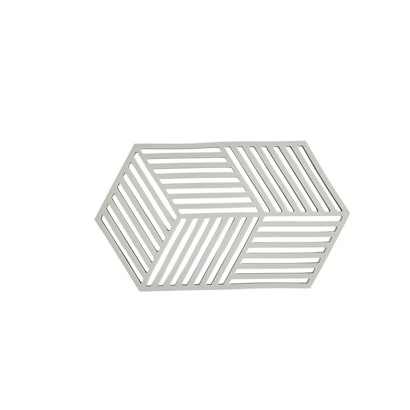 Zone Denmark Untersetzer Hexagon Warm Grey L24