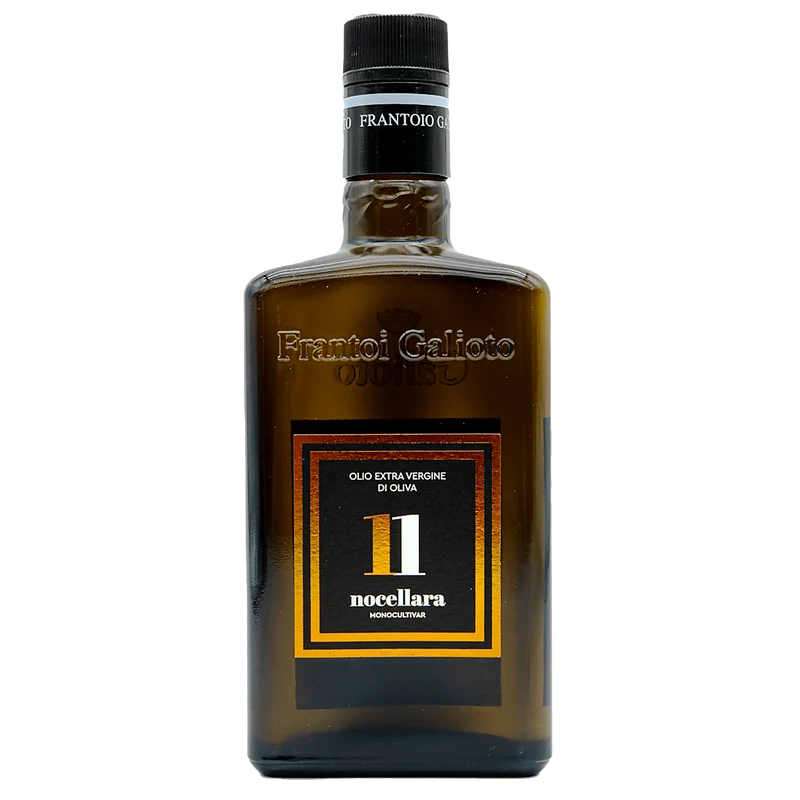 Frantoio Galioto 11 Nocellara - Natives Olivenöl extra 500ml | (Monokultivar aus Nocellara Oliven)