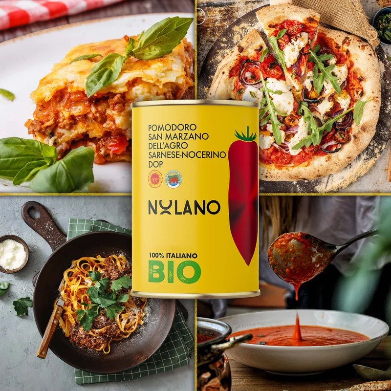NOLANO - BIO - San Marzano Tomate DOP 400g Dose
