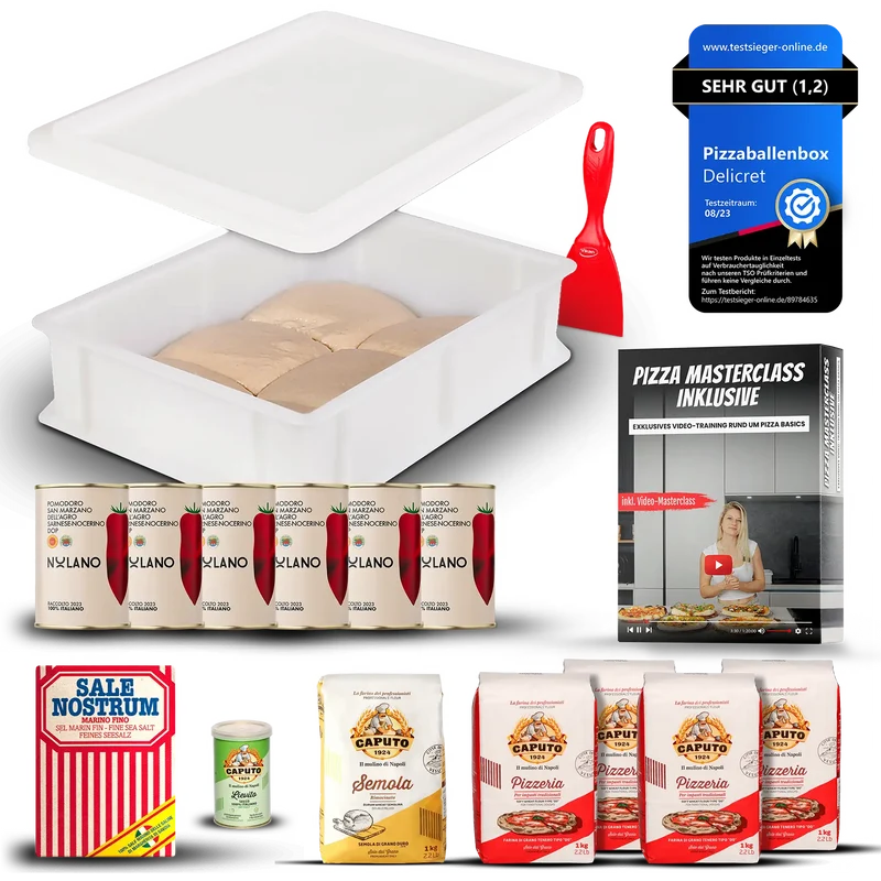 DELICRET - Starter Kit Deluxe - mit Nolano San Marzano DOP Tomaten 🍅