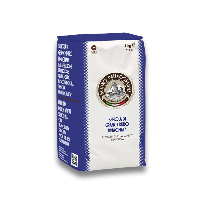 Molino Dallagiovanna - 1kg SEMOLA Rimacinata di Grano Duro