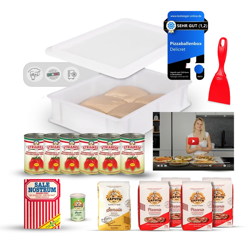 DELICRET - Starter Kit Deluxe - mit Strianese San Marzano DOP Tomaten 🍅