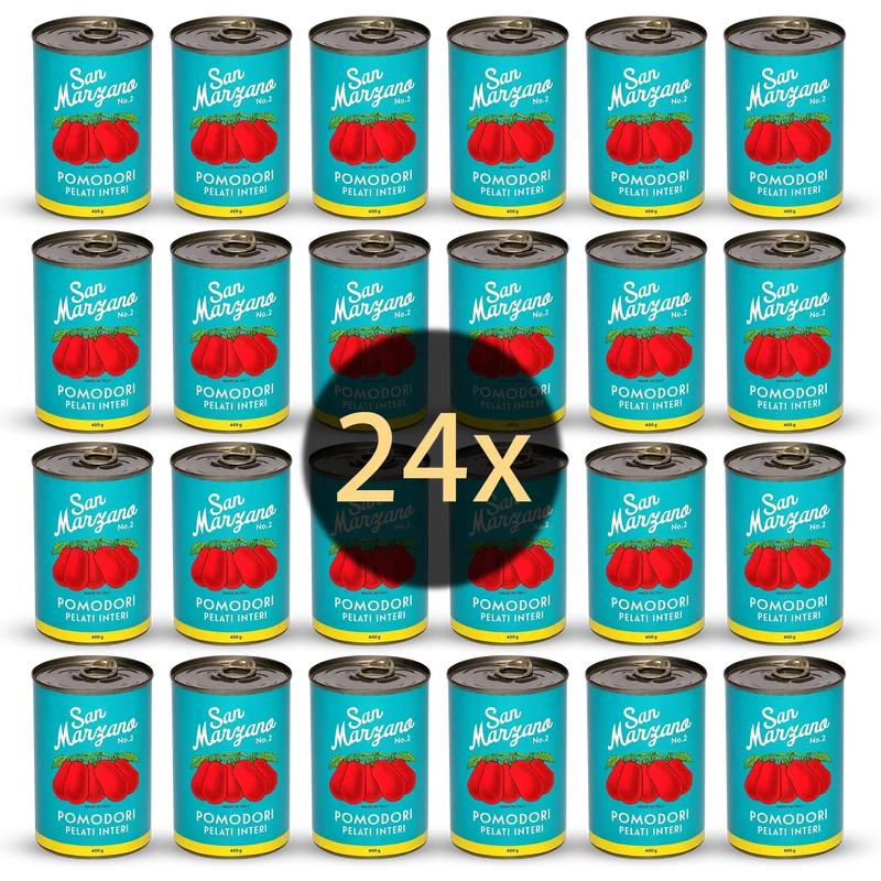 24x San Marzano Tomaten in der Dose a 400g