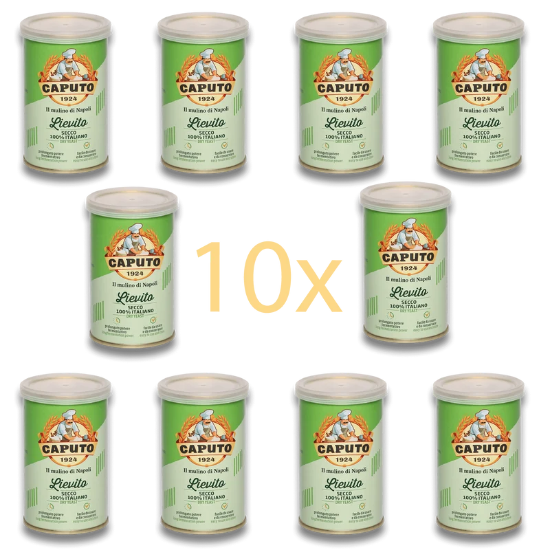 10x Caputo Lievito - Trockenhefe 100g