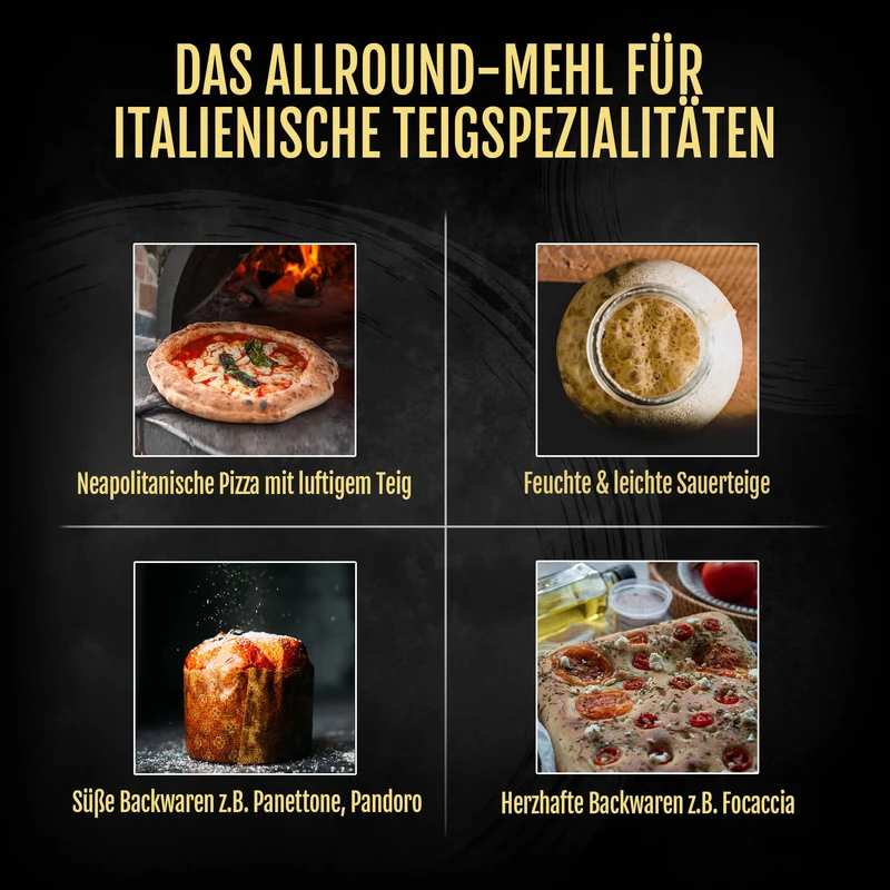 Caputo Cuoco- 1kg - für Teige mit langen Gehzeiten >24H