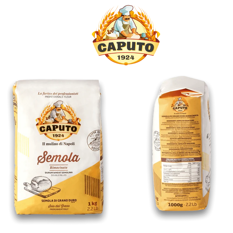 Caputo Semola- 1kg - Hartweizengrieß - fein