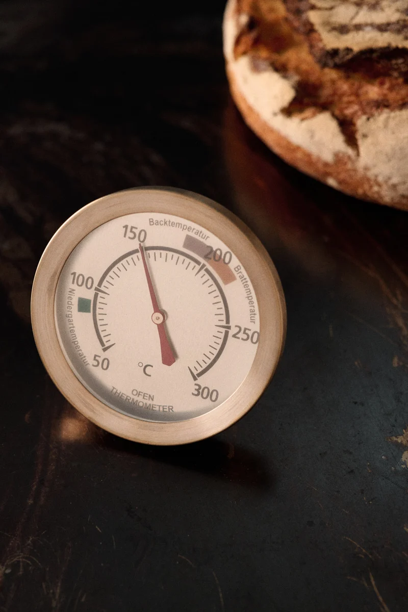 Edelstahl Backofenthermometer