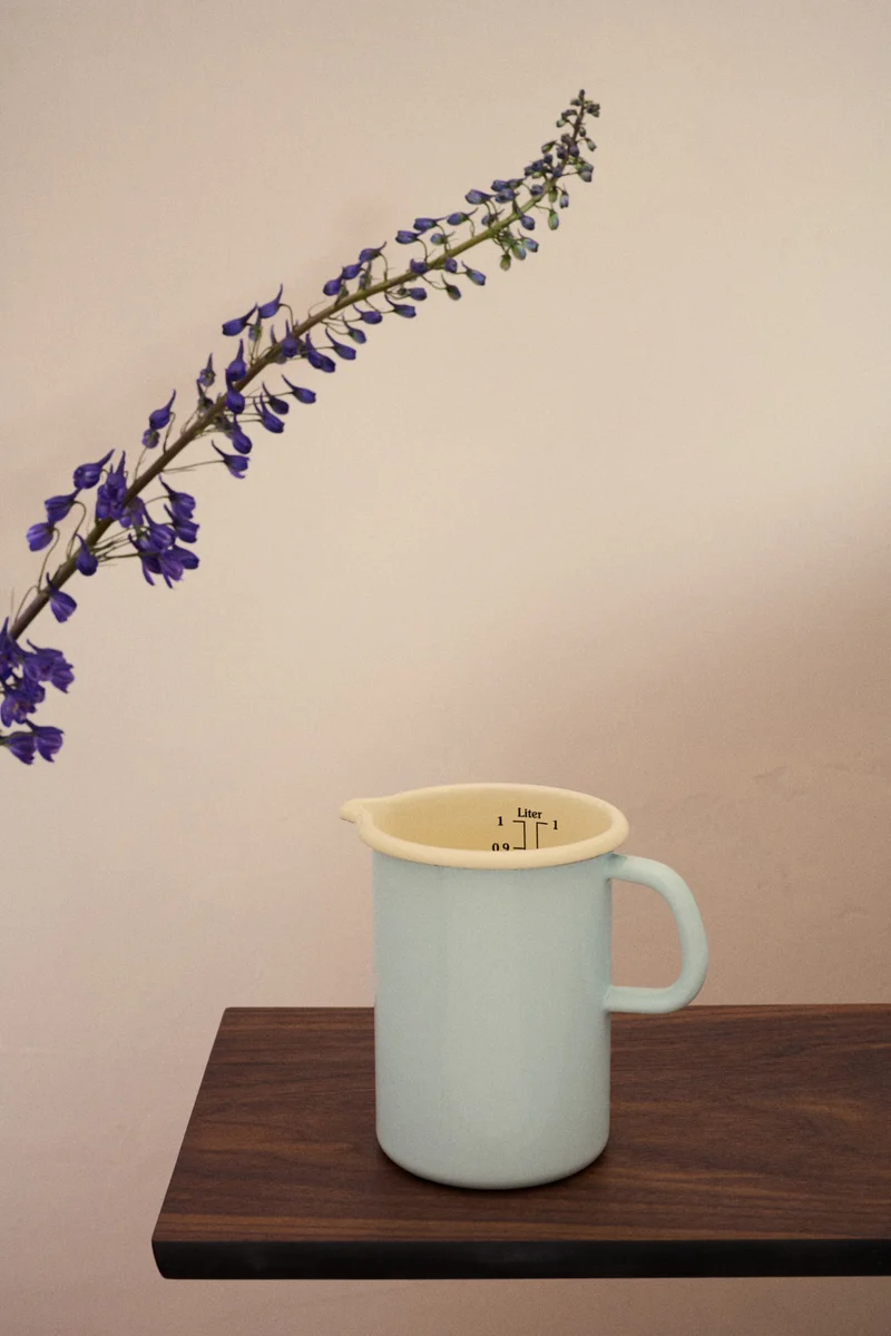 Riess Messbecher Emaille 1L