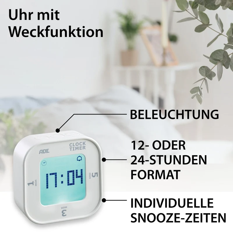Digitaler Küchentimer mit Kippfunktion