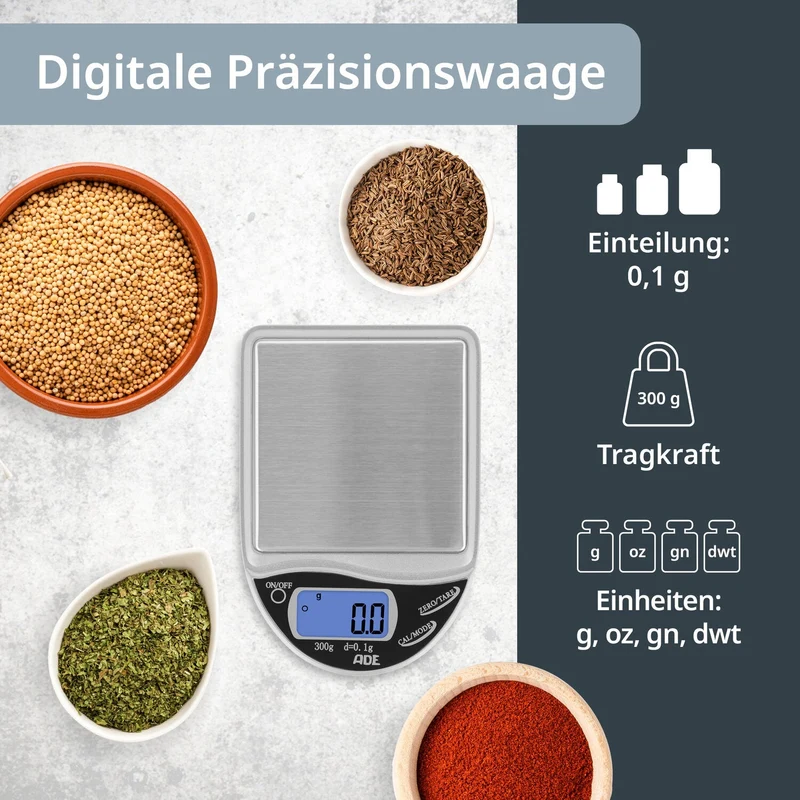 Digitale Feinwaage Paul