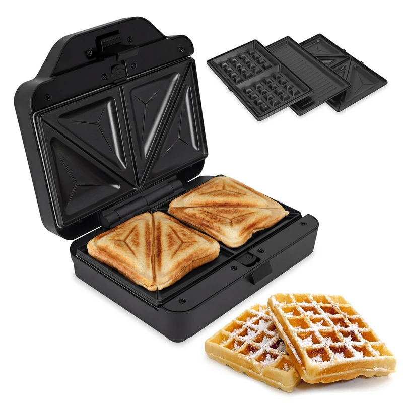 Sandwich- und Waffelmaker 3-in-1