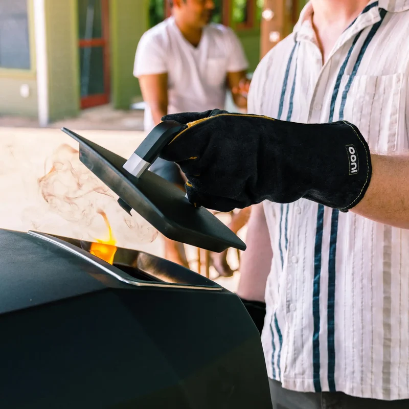 Ooni - Leder-Ofenhandschuhe Hitzebeständig