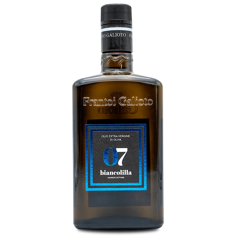 Frantoio Galioto 07 Biancolilla - Natives Olivenöl extra 500ml | (Monokultivar aus Biancolilla Oliven)