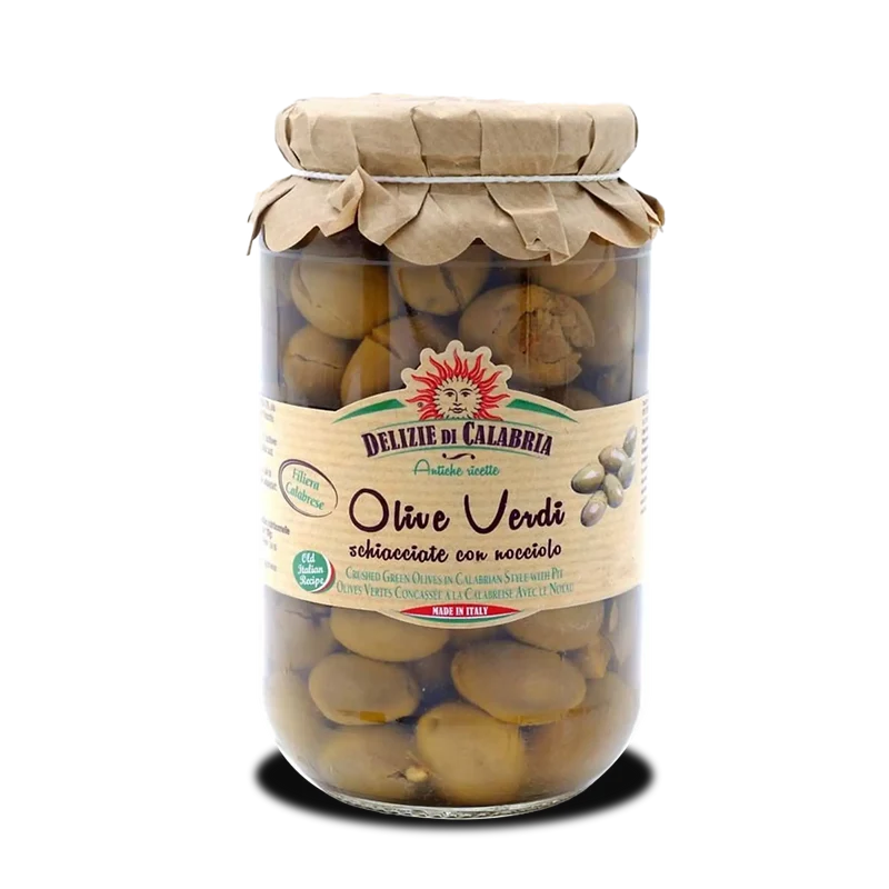grüne Oliven alla calbrese - 280g - Delizie di Calabria