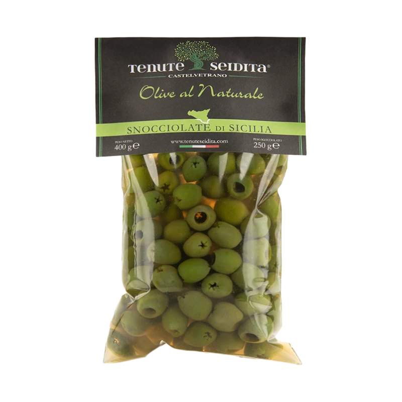 Tenute Seidita - 250g Entsteinte sizilianische Oliven