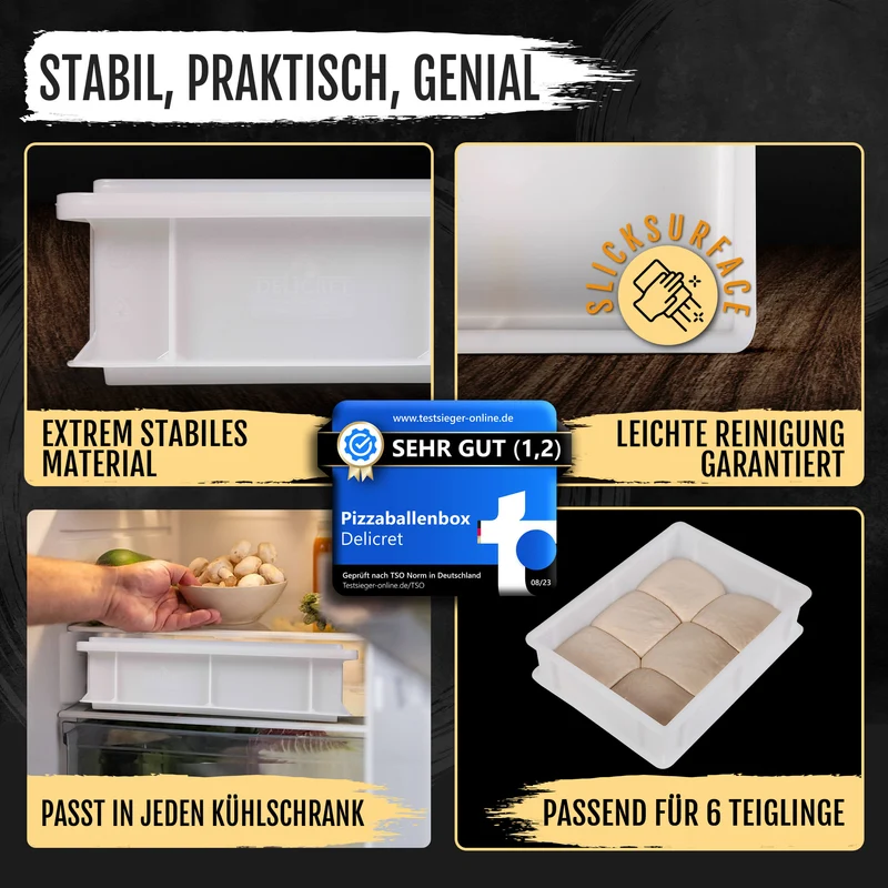 DELICRET - Pizza Starter Kit mit Molino Dallagiovanna Pizzamehl