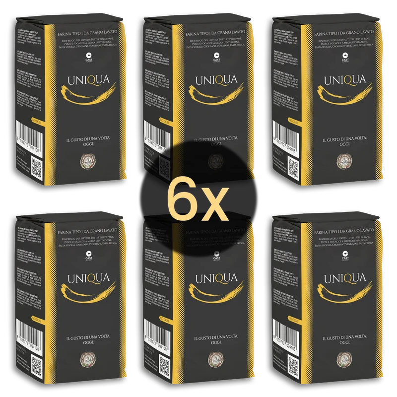 Molino Dallagiovanna - 1kg UNIQUA YELLOW | TYP 1 - unsere Empfehlung für Brot