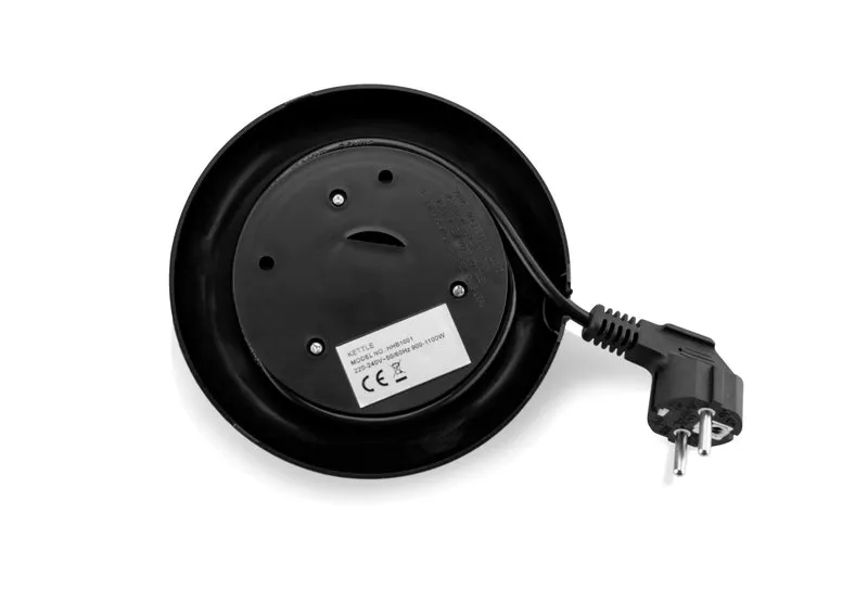 Elektrischer Wasserkocher Hyundai VK101 (HYUVK101) schwarz/glas