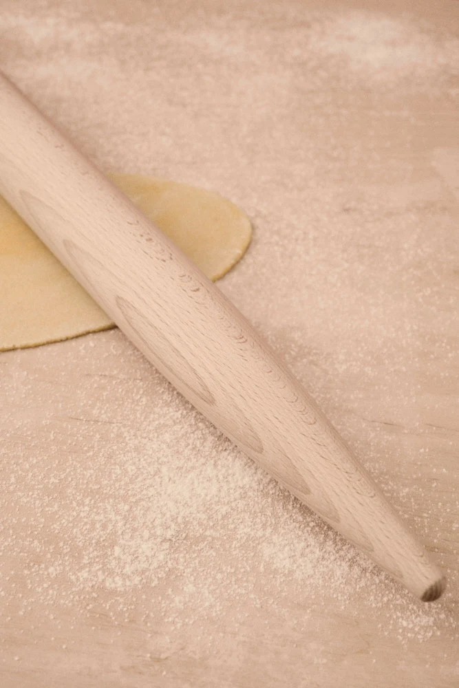 Teigroller aus Buchenholz