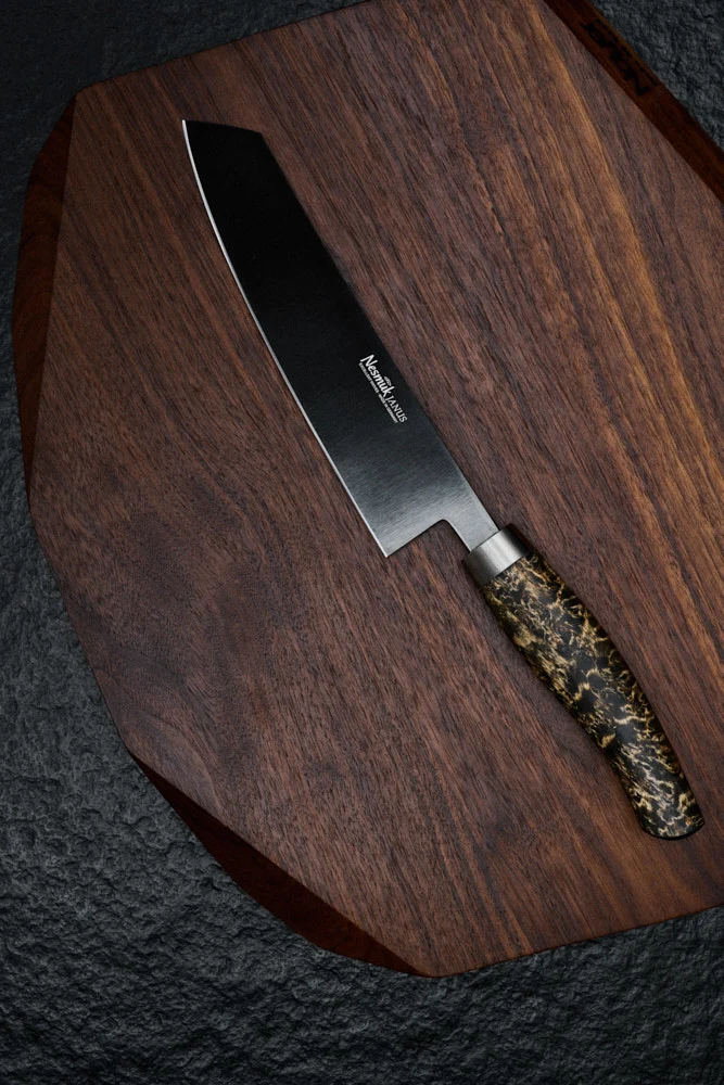 Nesmuk Janus Kochmesser 180 Karelische Maserbirke