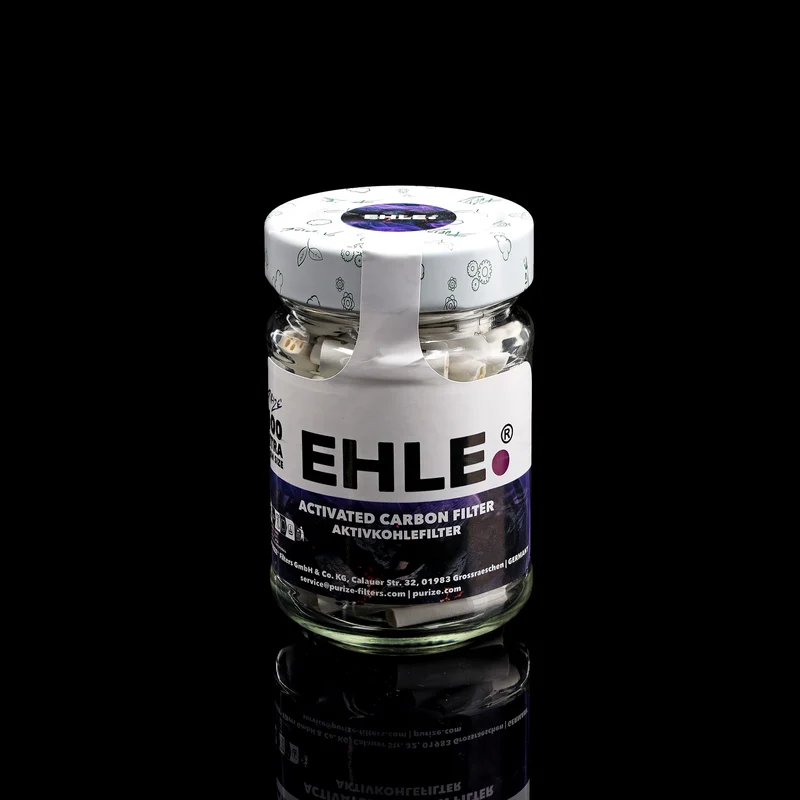 EHLE. x Purize Aktivkohlefilter Glas (100 St.)