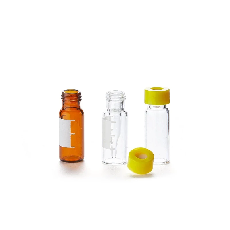 VWR Kurzgewindefläschchen ND9 0,3 mL mit flachem Boden aus Borosilikatglas klar [1000 Stk.]