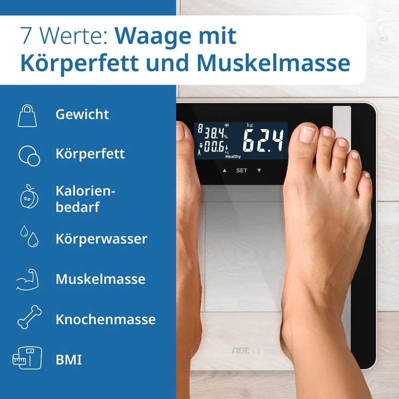 Digitale Körperanalysewaage Ines