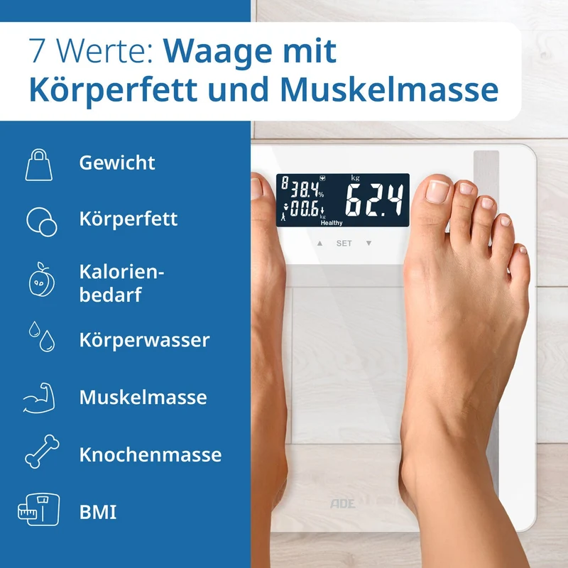 Digitale Körperanalysewaage Ines