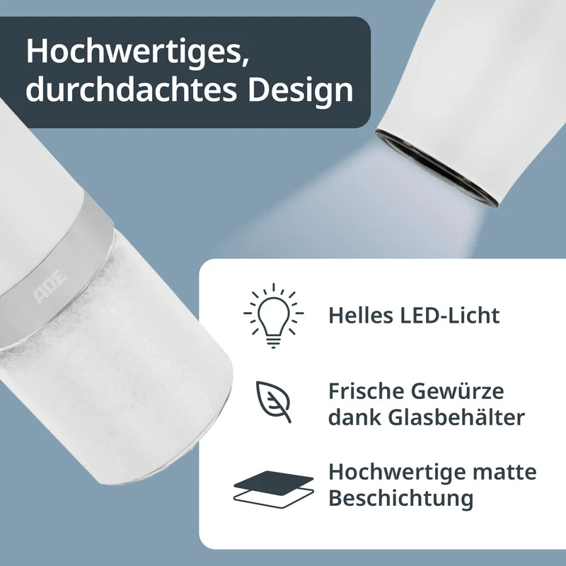 Elektrische Salz- und Pfeffermühle