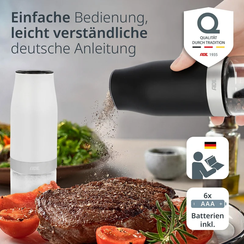 Elektrische Salz- und Pfeffermühle