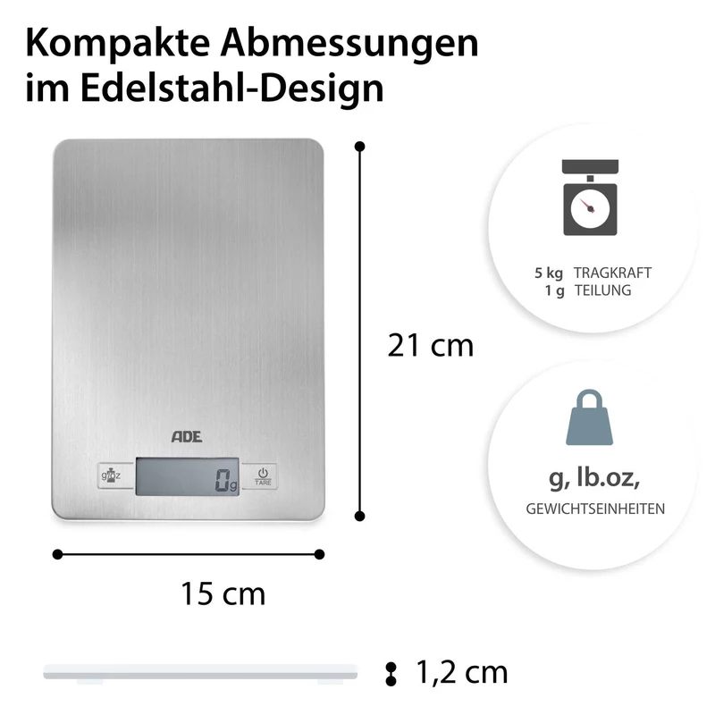 Digitale Küchenwaage Denise