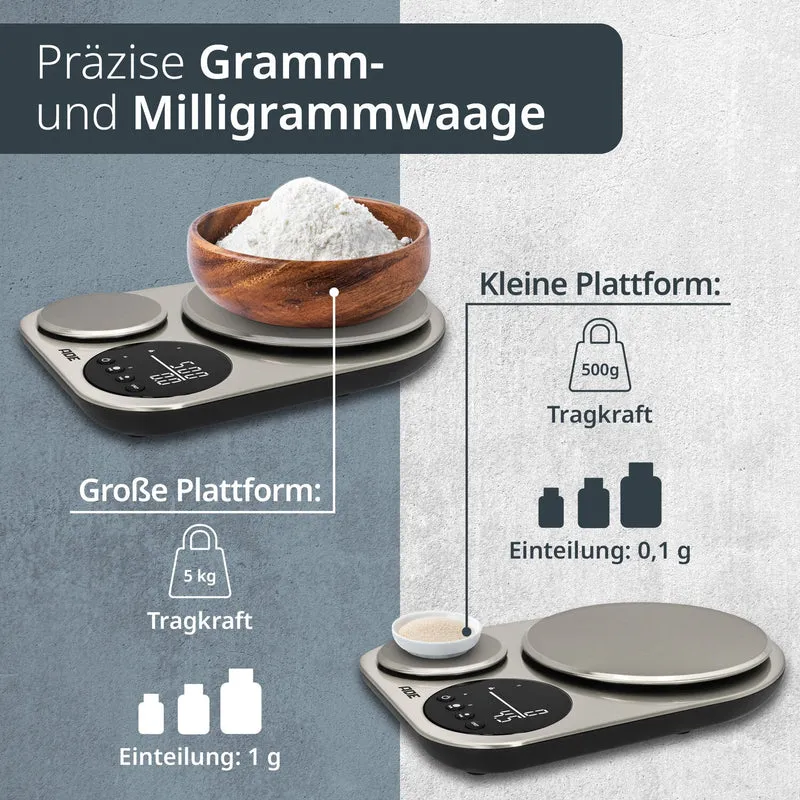 Digitale Dual-Küchenwaage Isabella