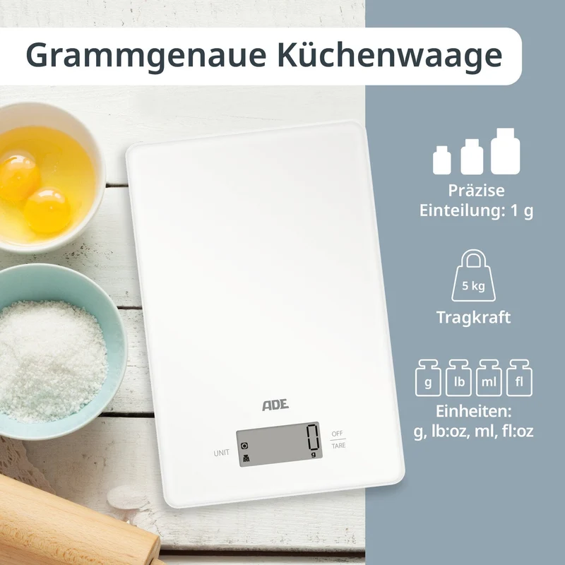 Digitale Küchenwaage Julia