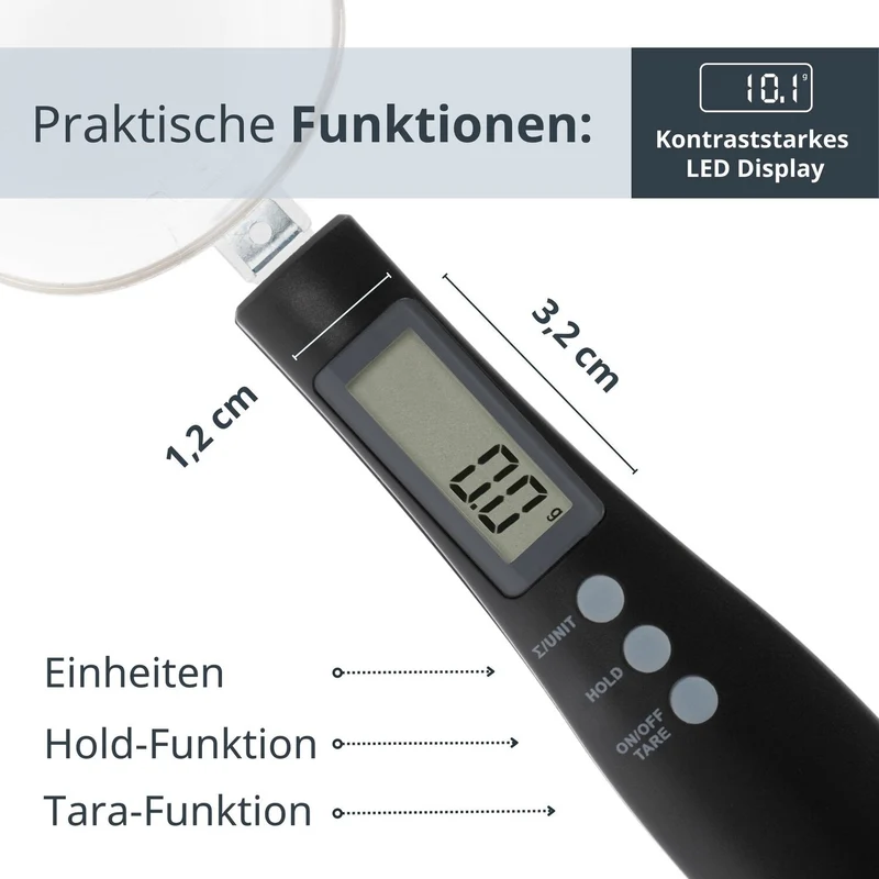 Digitale Löffelwaage