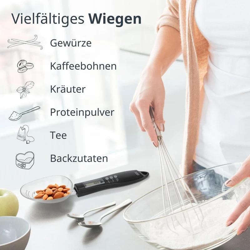 Digitale Löffelwaage