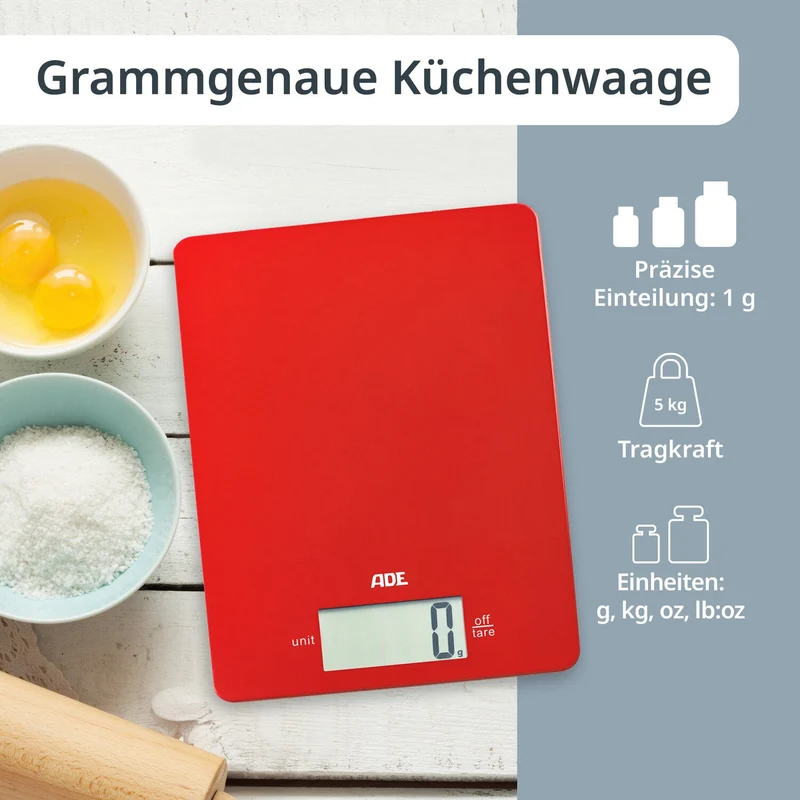Digitale Küchenwaage Leonie