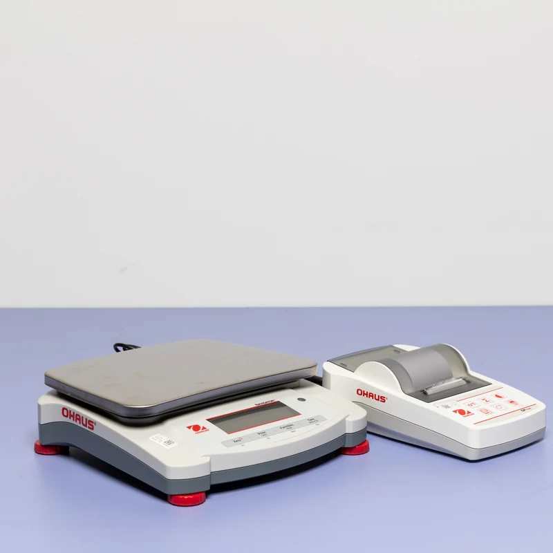Ohaus Navigator NVT22000 Waage mit SF40A Nadeldrucker