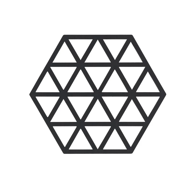 Zone Denmark Untersetzer Triangles Black