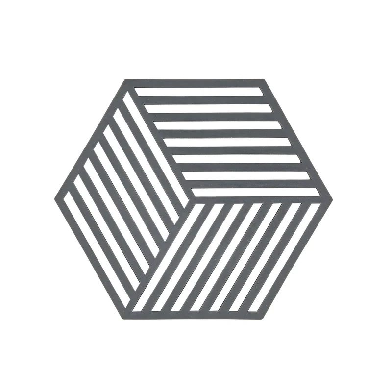 Zone Denmark Untersetzer Hexagon Cool Grey