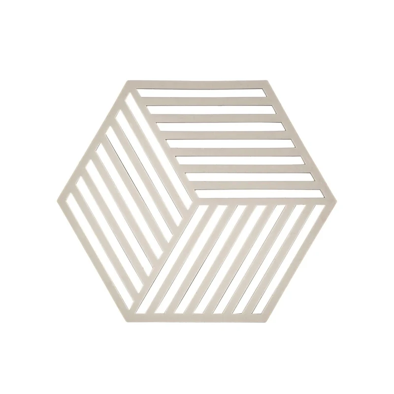 Zone Denmark Untersetzer Hexagon Warm Grey