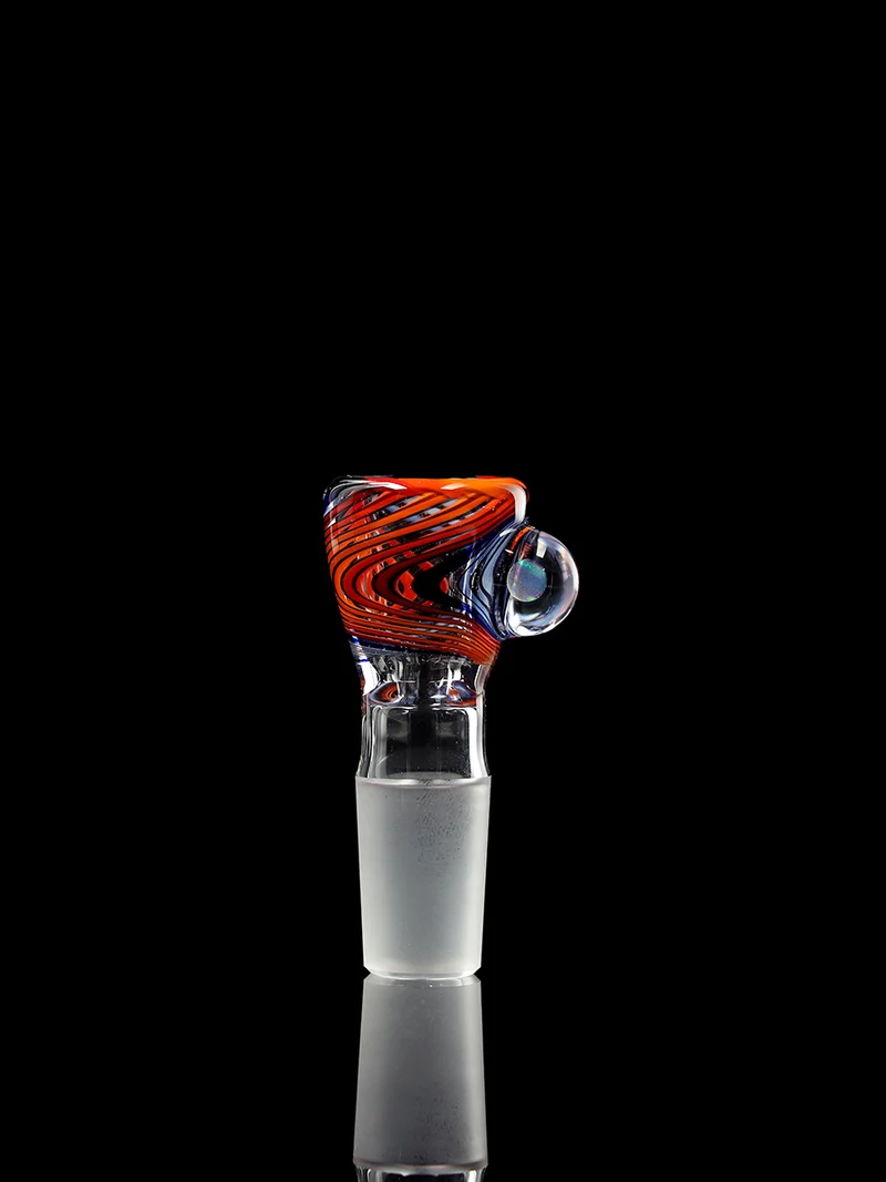 Köpfchen Ehle x mah: "Reticello Rainbow" + Holzständer