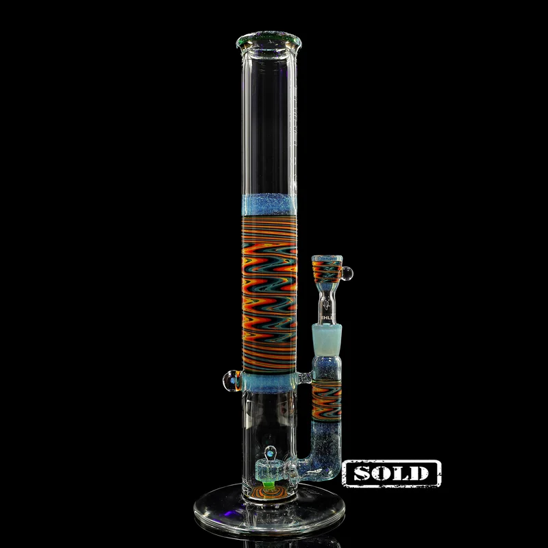 Collab Bong EHLE x mah "Perc Fire Water"