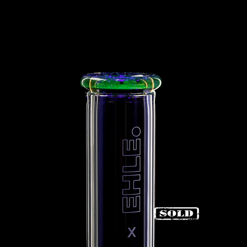 Collab Bong EHLE x mah "Perc Fire Water"
