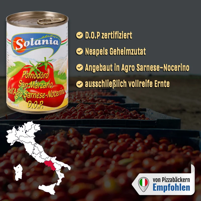 Pizza Kit - Caputo Pizzamehl Typ 00 & San Marzano Tomaten