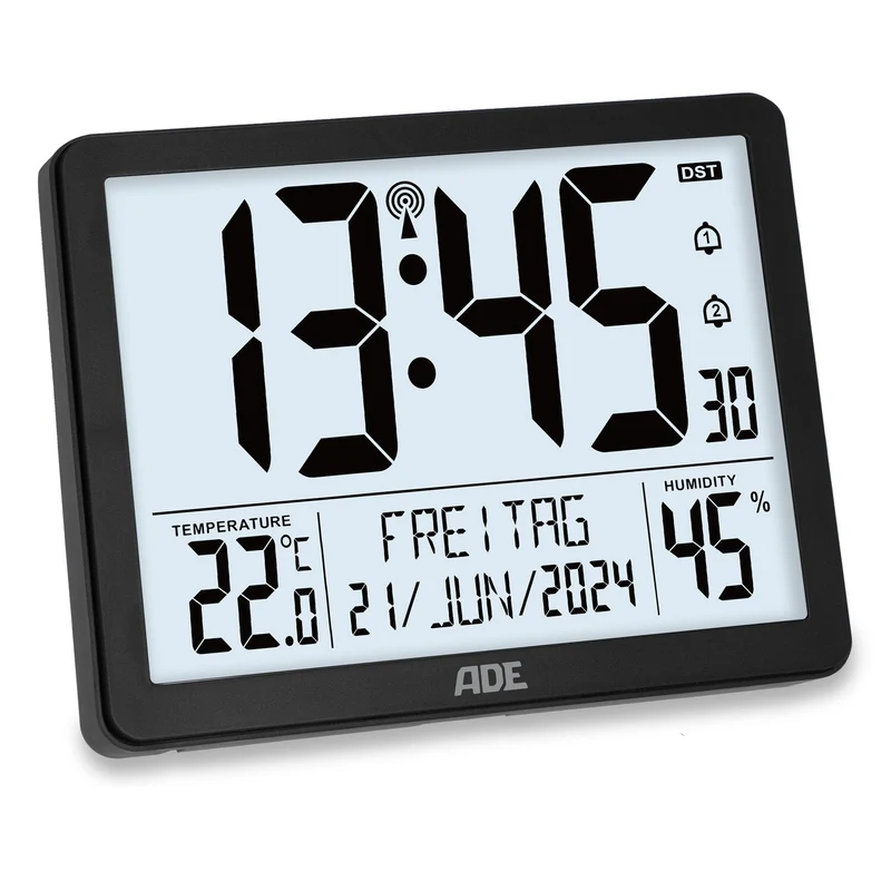 Digitale Wanduhr