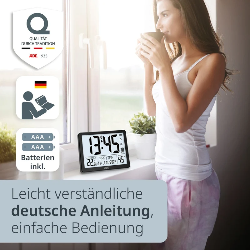 Digitale Wanduhr