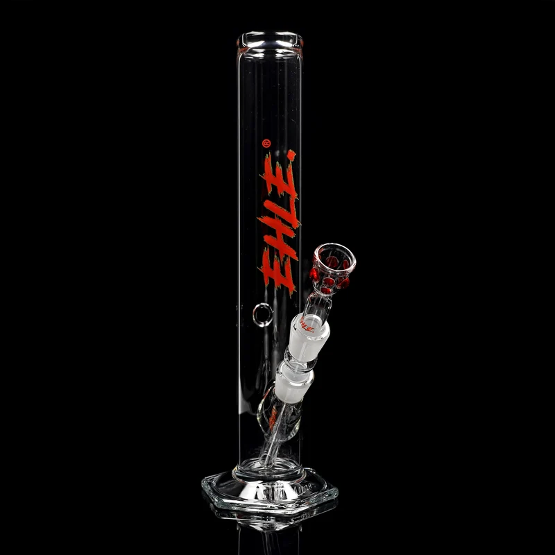 Red Series Bong #1 500ml; NS18; Sonderlogo Rot-Grün