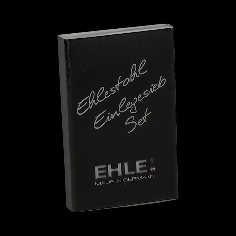 EHLE. Edelstahl - Einlegesieb Set , je 3 x 15mm + 20mm + 25mm Ø