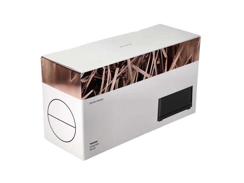 Jacob Jensen Toaster Long Slot Black